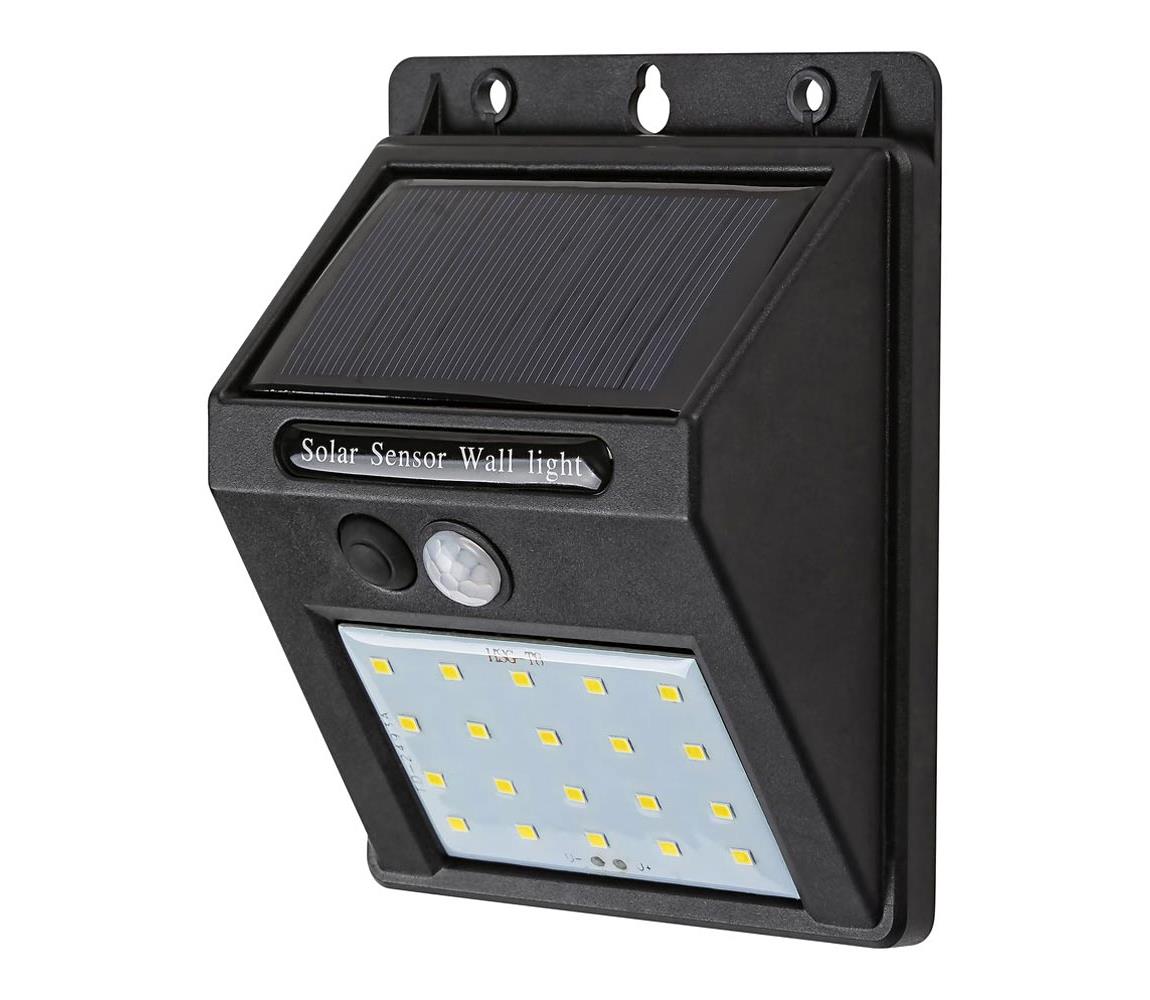 Rabalux - LED Solární nástěnné svítidlo se senzorem IP44