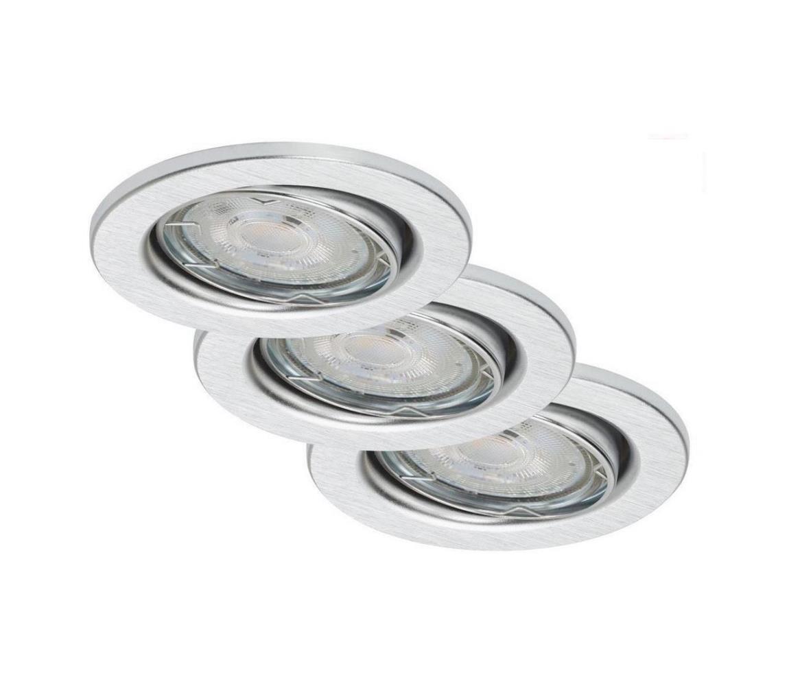 Briloner 7149-039-SADA 3xLED Stmívatelné koupelnové svítidlo 1xGU10/5W/230V IP23