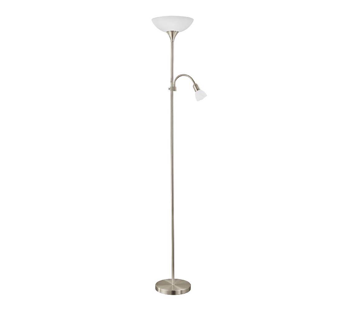 Eglo 93207 - LED Stojací lampa UP 5 1xE27/7W LED + 1xE14/4W LED