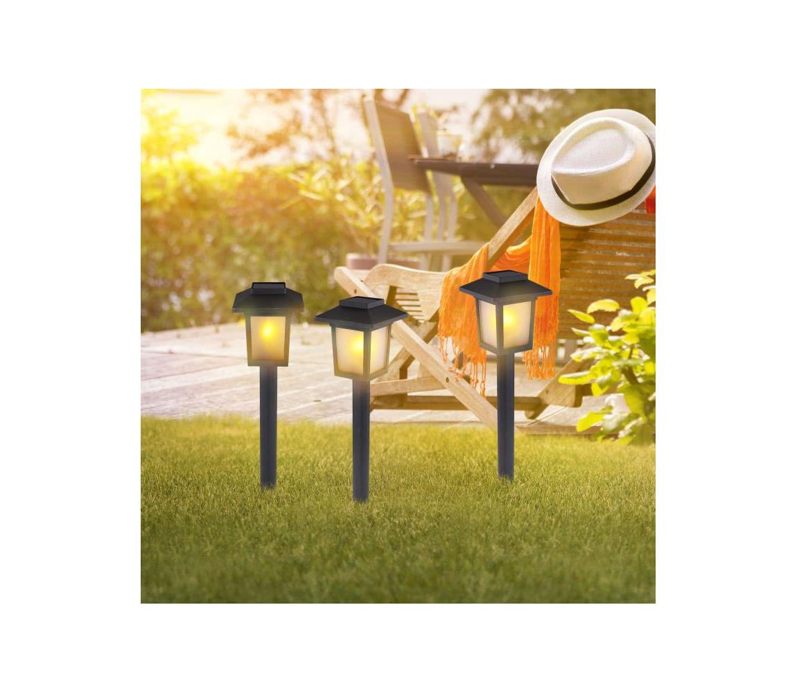 Globo 33577-3 - SADA 3x LED Solární lampa 3xLED/1,2V IP44