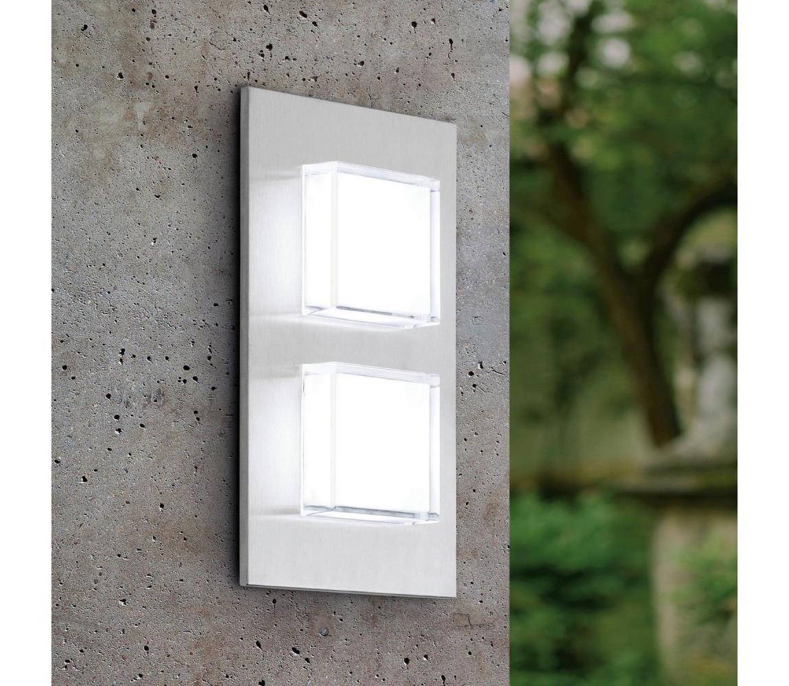 Eglo 93365 - LED Venkovní nástěnné svítidlo PIAS 2xLED/2,5W/230V IP44