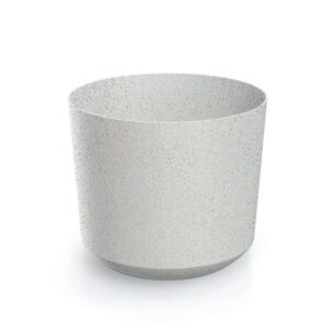 Dřevoplastový květináč bílý 15 cm