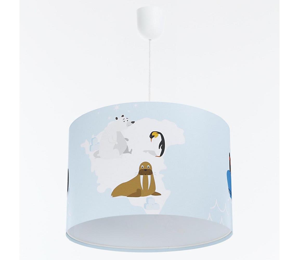 Dětský lustr na lanku SWEET DREAMS 1xE27/60W/230V pr. 30 cm