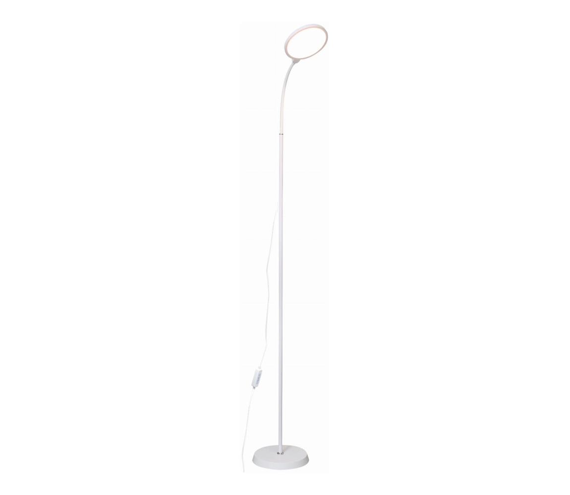 LED Stmívatelná stojací lampa 2v1 LED/10W/230V bílá