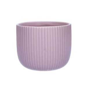 Keramický květináč Lilac lines 13 cm