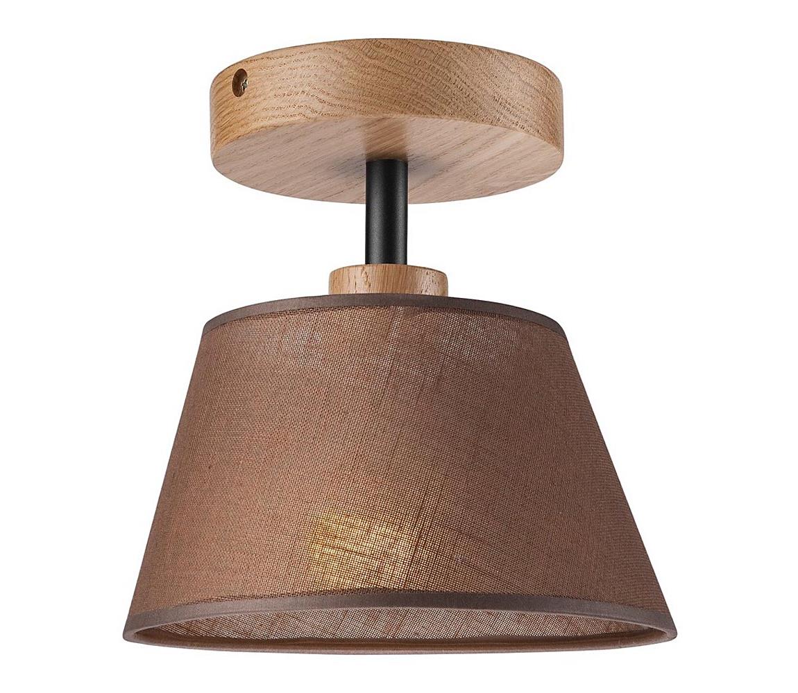 Přisazený lustr ANTONIO 1xE14/40W/230V hnědá