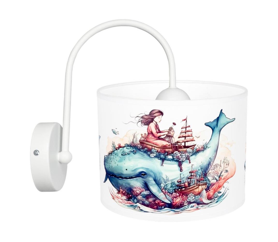 HEXE Dětské nástěnné svítidlo OCEAN 1xE27/60W/230V