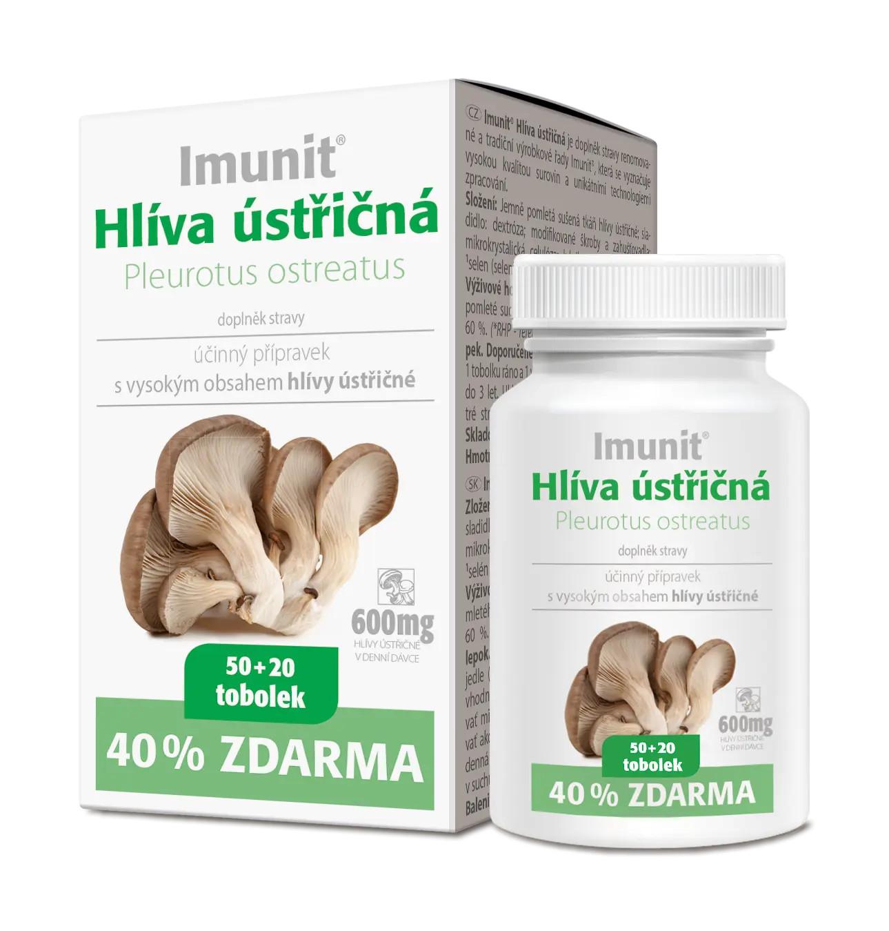 ImunitHlíva ústřičná 70 tobolek