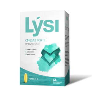 Lysi Omega 3 FORTE 64 kapslí po 1000 mg