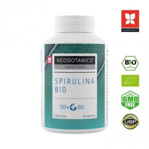 Premium BIO spirulina, 180 kapslí