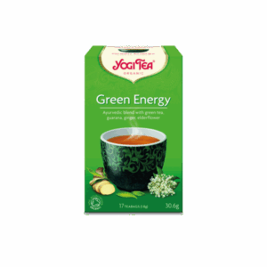 Yogi Tea Ajurvédský čaj - Zelená energie zelený čaj 17x1,8g
