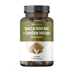 Movit Maca 600 mg + Ženšen 100 mg 90 kapslí