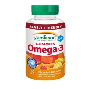 Jamieson Omega-3 Gummies želatinové 90 pastilek