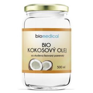 Bio Coconut Oil - panenský kokosový olej Natural 500ml