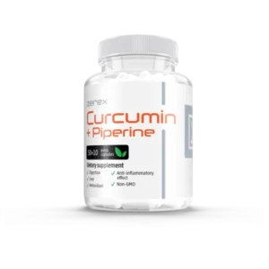Zerex Kurkumin + Piperin - přirozená podpora proti zánětům 50 + 10 tablet