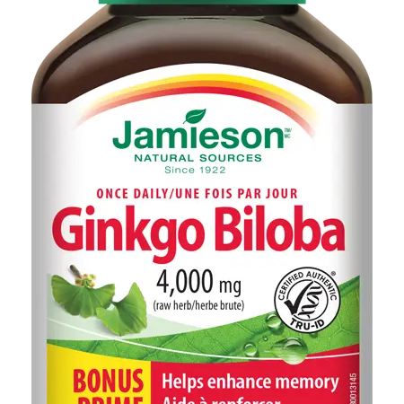 Jamieson Ginkgo Biloba 90 tablet