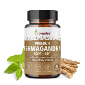 Ashwagandha KSM - 66 60 kapslí