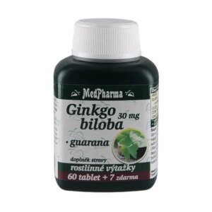 MedPharma Ginkgo biloba 30 mg Guarana 67 tablet