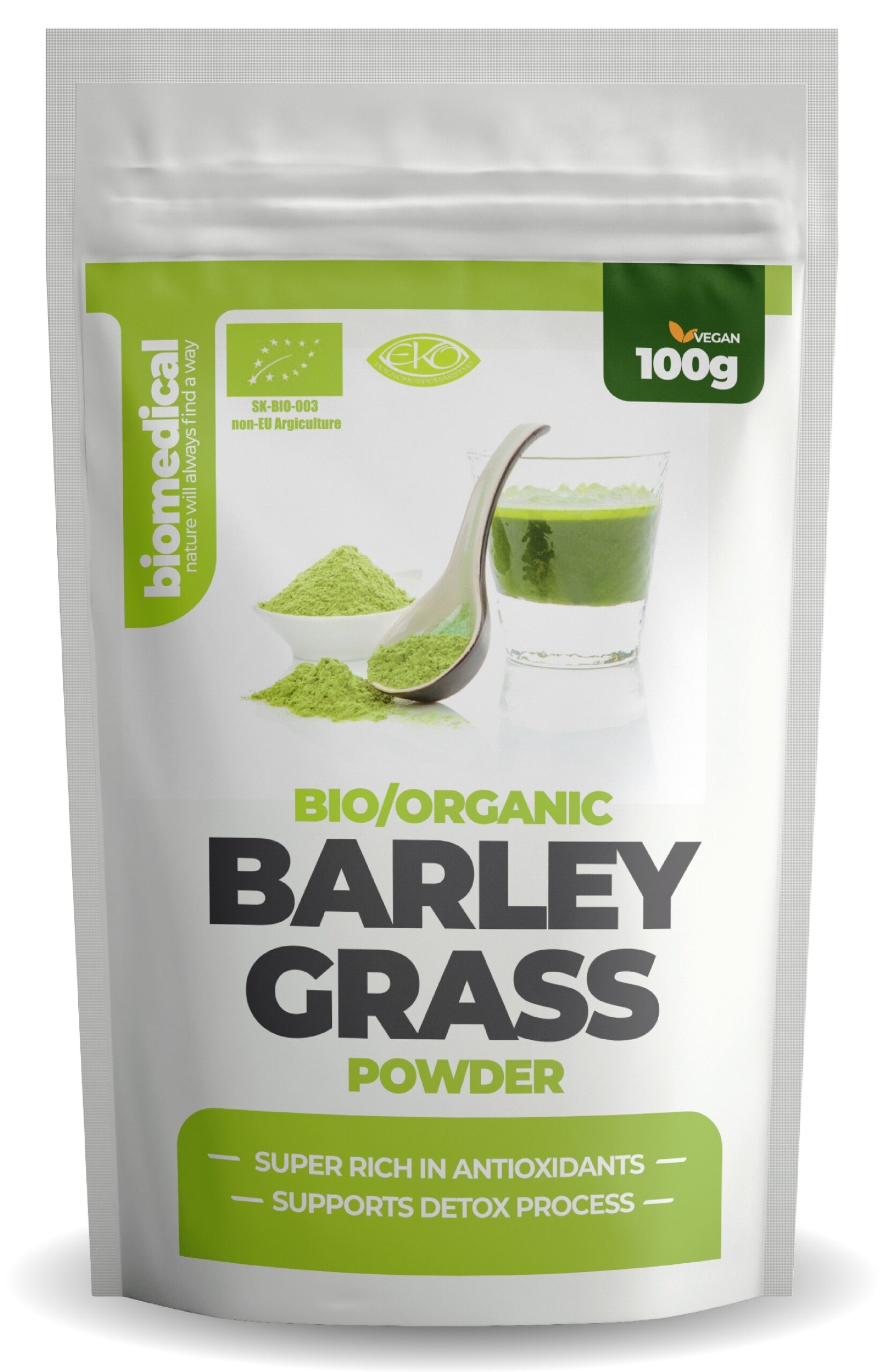 Zelený ječmen BIO Natural 100g