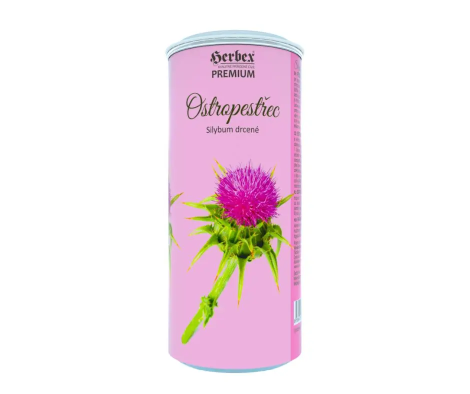 HERBEX Ostropestřec Silybum drcené 200 g
