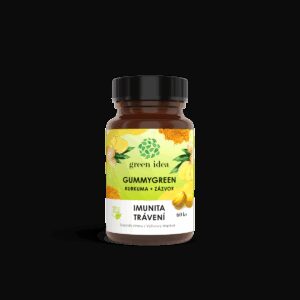 Gummygreen Pektinové bonbony Kurkuma + Zázvor