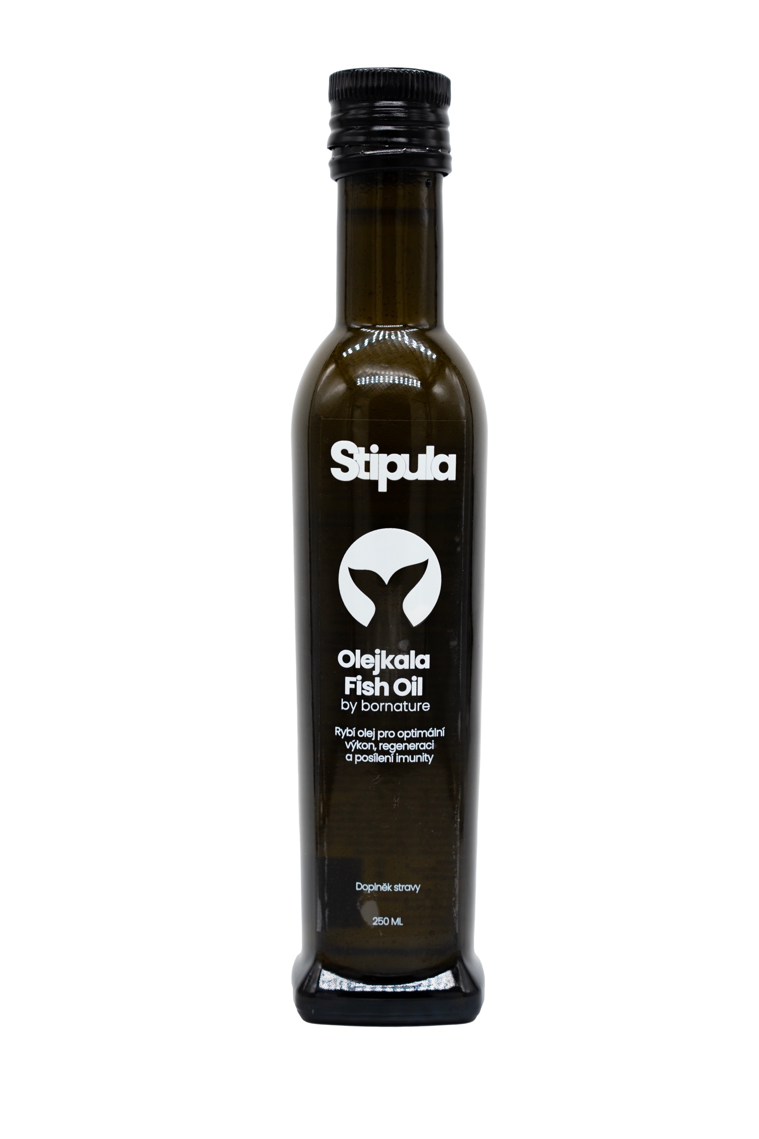 Stipula Olejkala Fish Oil - Omega 3 s bylinnými extrakty a MCT 250 ml