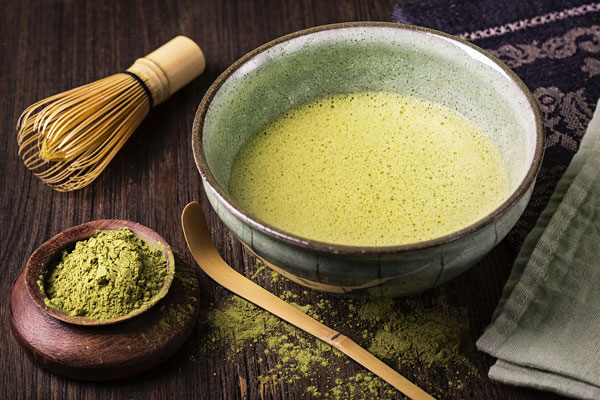 matcha čaj